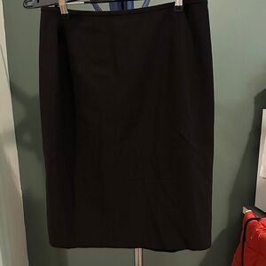 Josephine Chaus Black Pencil Skirt Knee-Length Work